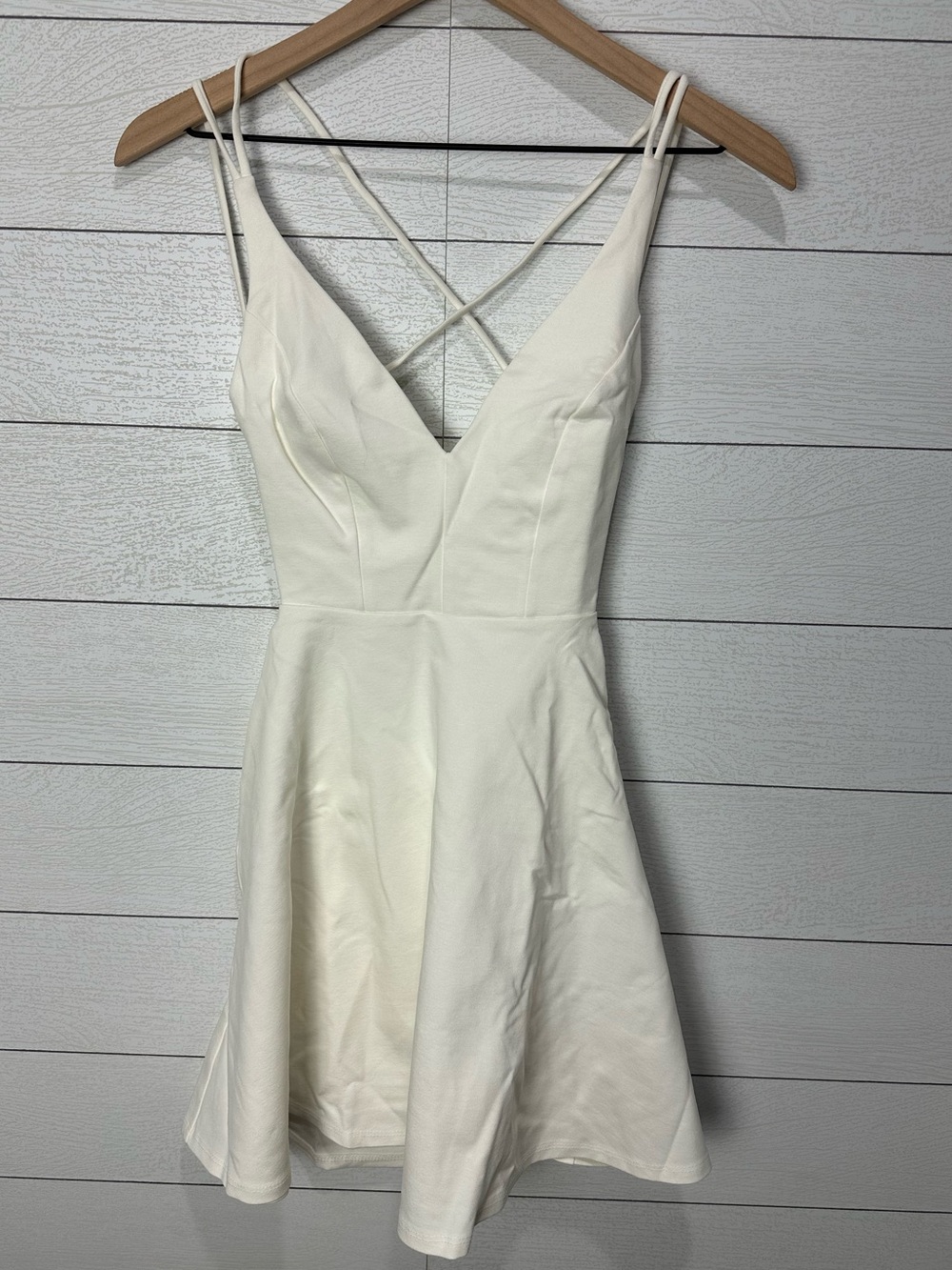NWT Lulus Off White Mini Dress Size XS